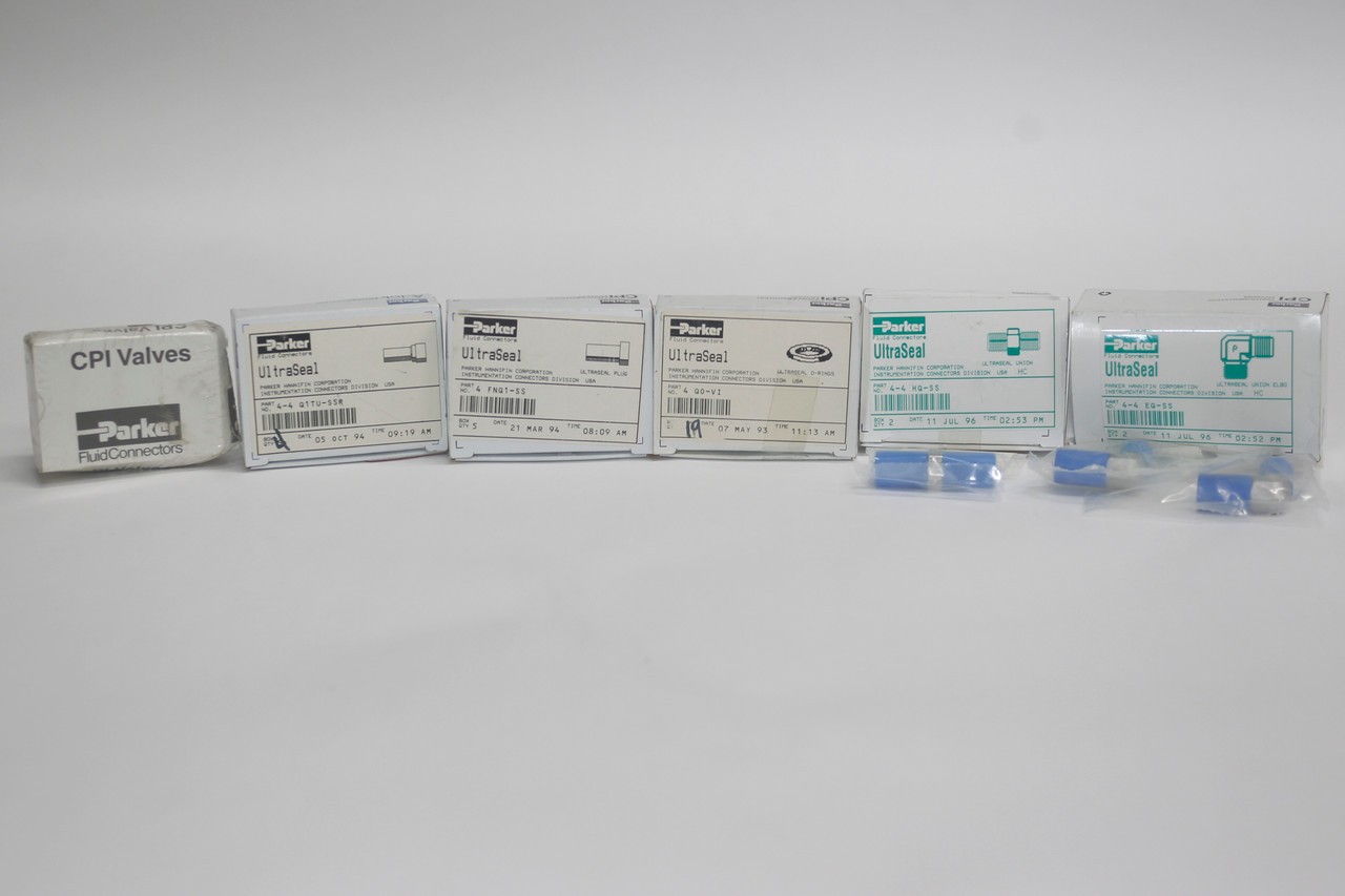 Parker UltraSeal Fittings and seals 4QO-TE
