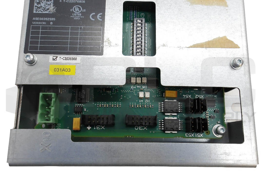 SIEMENS 6FC5303-0AA02-0AA0 HANDWHEEL CONNECTION MODULE VERSION B