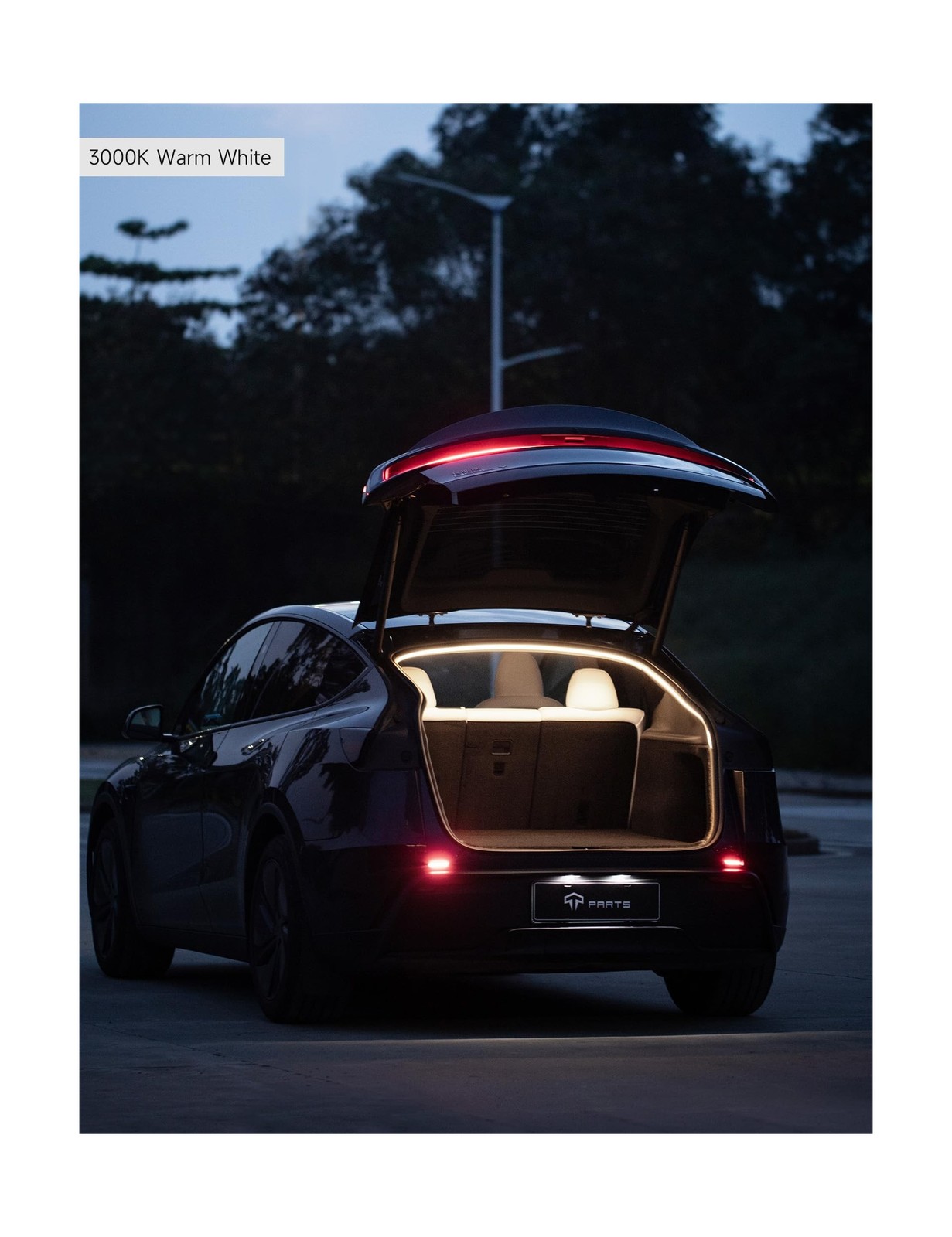 TPARTS Trunk LED Light Strip for Tesla Model Y (Including New Model Y Juniper…
