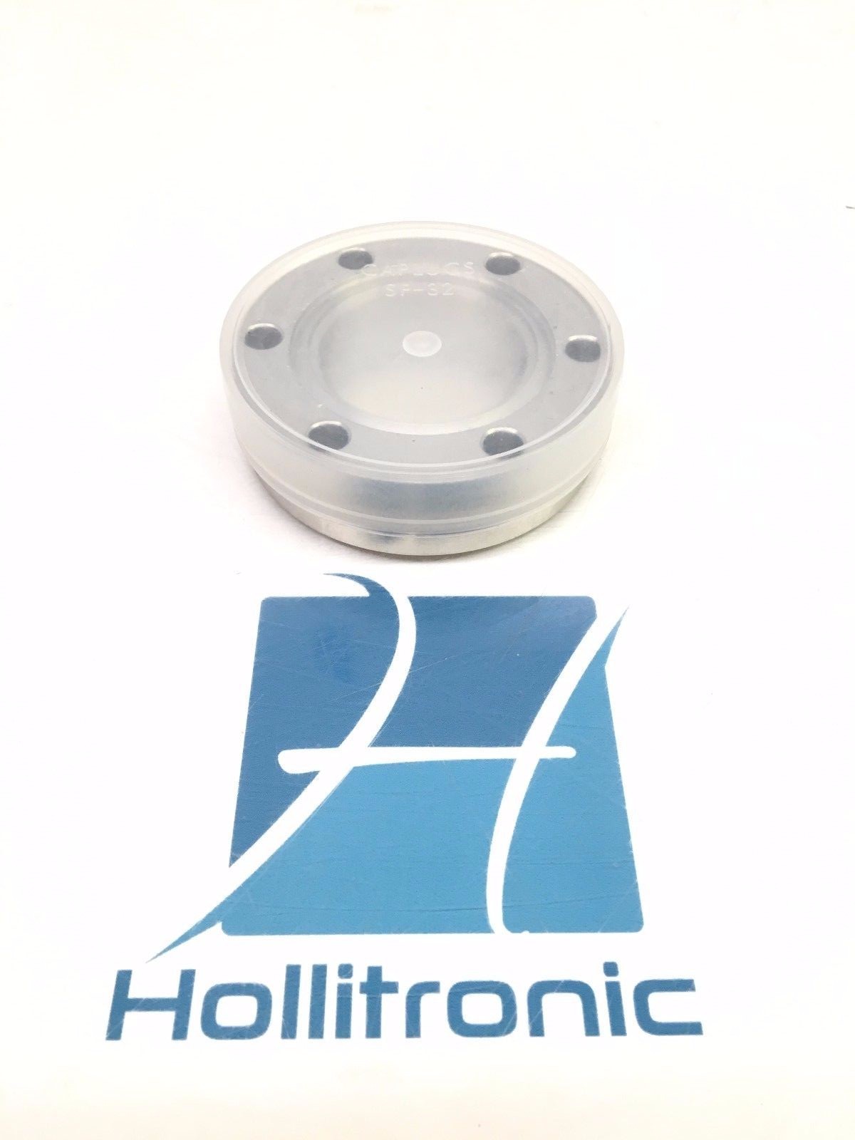 Huntington Labs Vacuum Conflat Flange w/ Caplugs SF-32