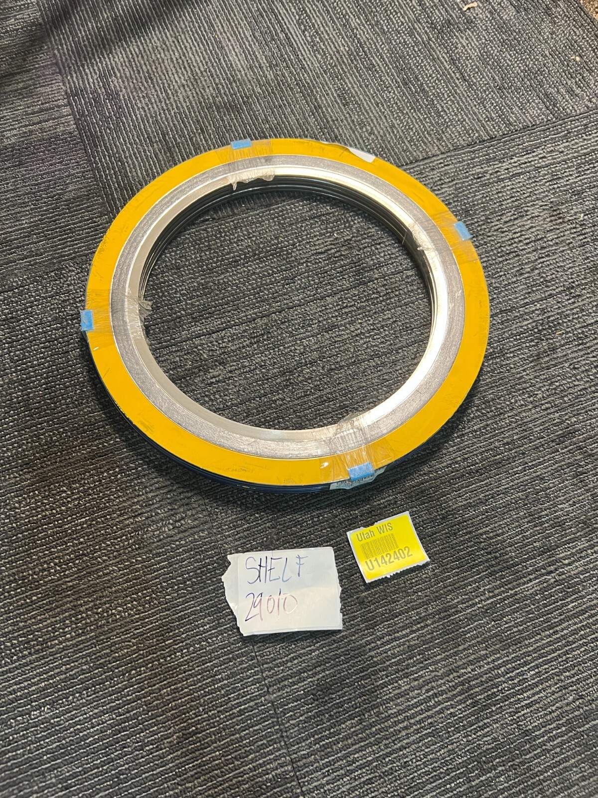 QTY 5 Flexitallic Spiral Wound Gasket 100030303085 10″ 300 CGI 347/347/FG
