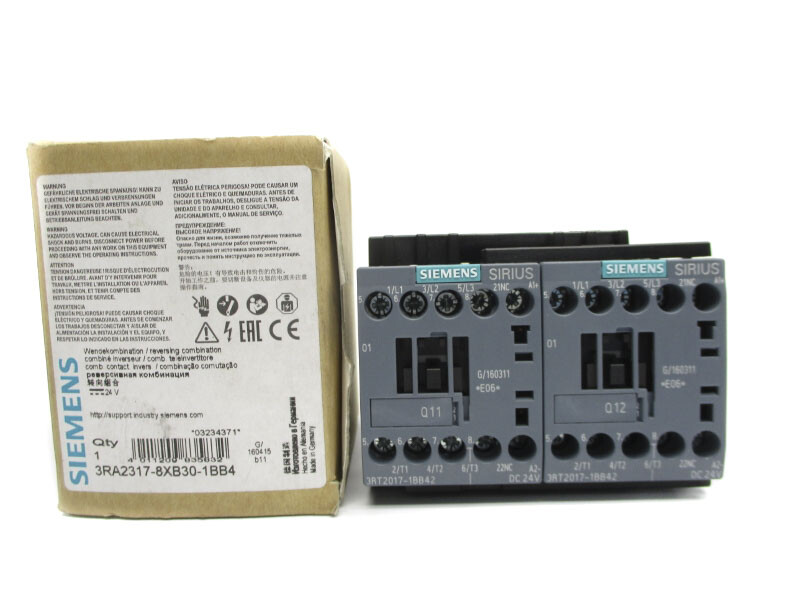 SIEMENS 3RA2317-8XB30-1BB4 24VDC 22A NSMP
