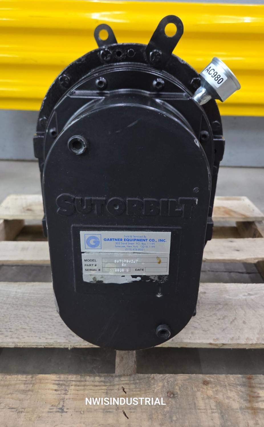 GARDNER DENVER SUTORBILT ROTARY LOBE BLOWER, 5H
