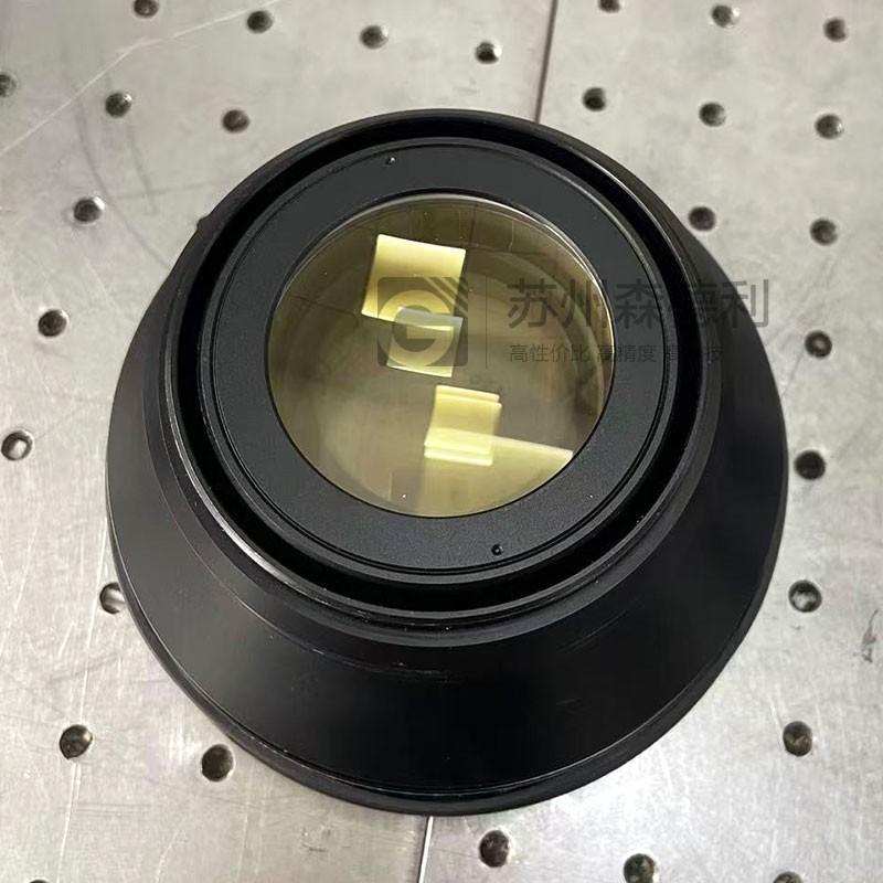New 3D laser printed large-sized field lens UV F-Theta lens f=750 mm λ=355nm