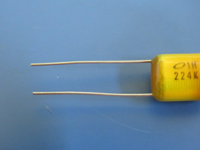 NICHICON QYX1H224KTP Qty of 75 per Lot Film Capacitor – 50V Polyester Radial; .