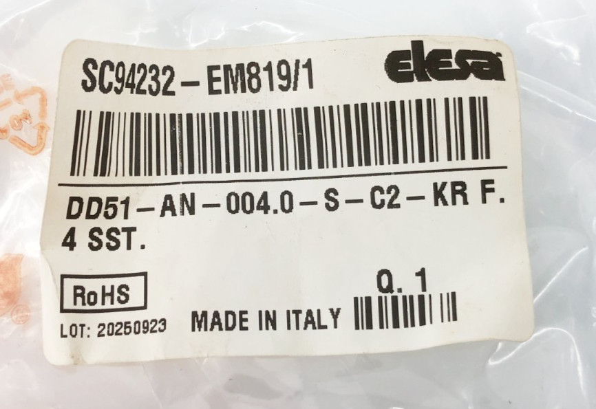 New Elesa DD51-AN-004.0-S-C2-KR F.4 SST Mechanical Position Indicator