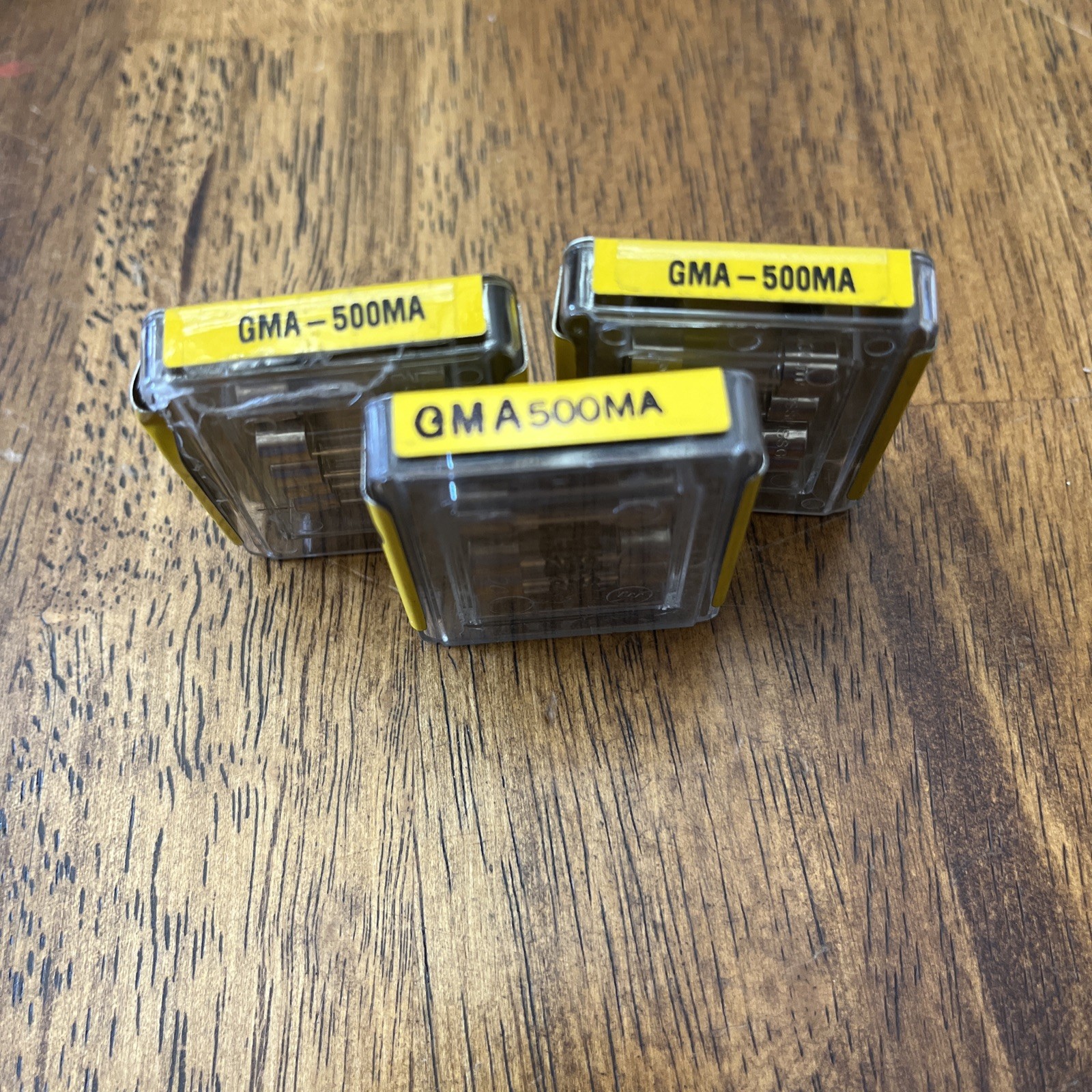 Lot Of 15 Buss GMA-500MA Bussmann Fuse – 3 Packs Of 5 – GMA500MA
