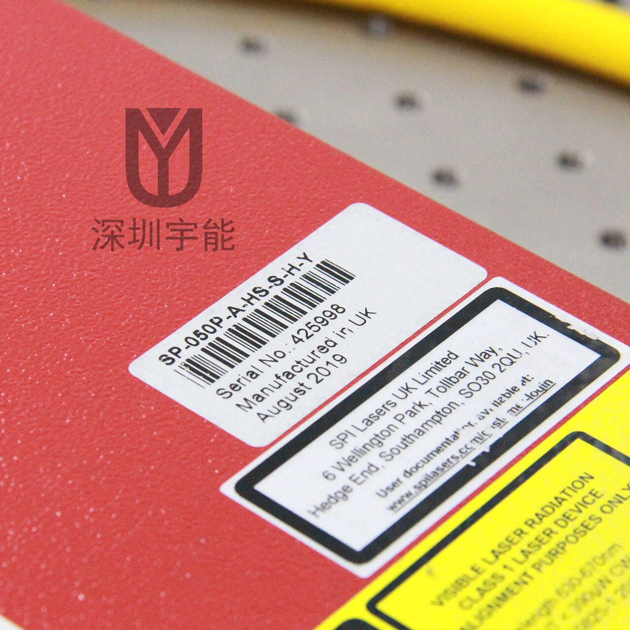 Used SPI fiber laser SP-050P-A-HS-S-H-Y 1064nm tested ok