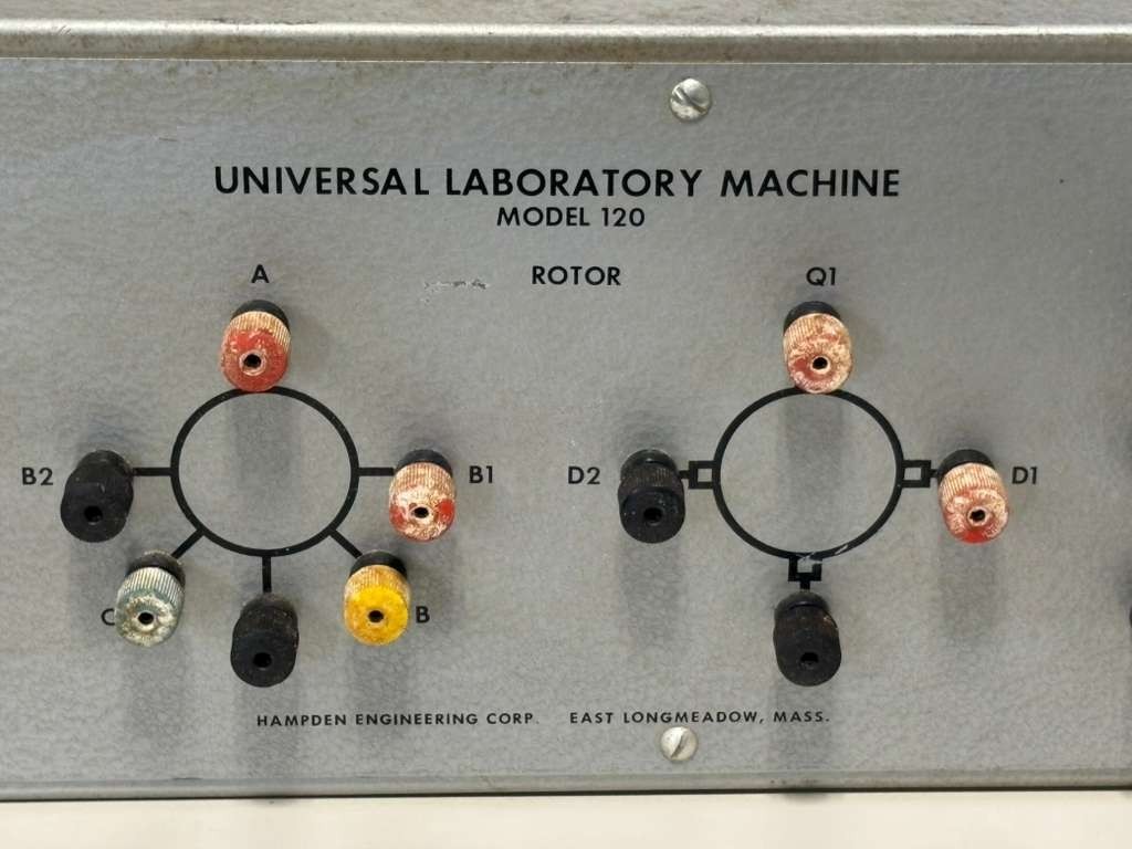 Hampden Engineering Universal Laboratory Machine DC Generator SEP EX Model 120