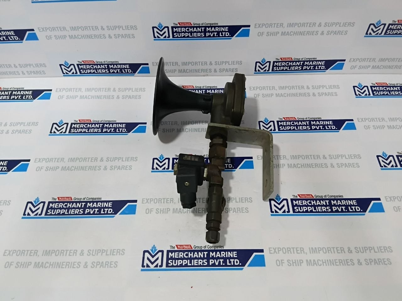 Kockum Sonics Tyfon MKT 75/800 Air horn With Solenoid Coil 24VDC Sweden