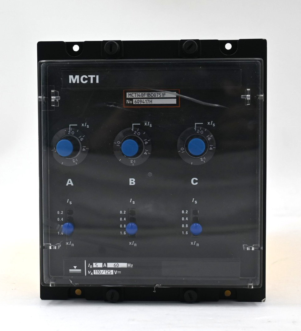 GEC ALSTHOM MCTI40F1BD0751F OVERCURRENT RELAY