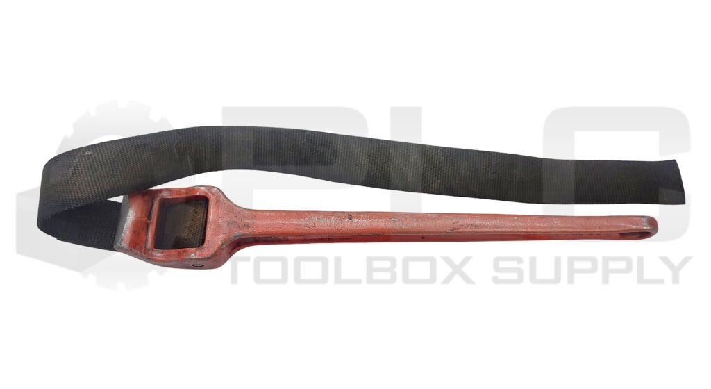 RIDGID NO 5 STRAP WRENCH 18” APPROX. 26” STRAP