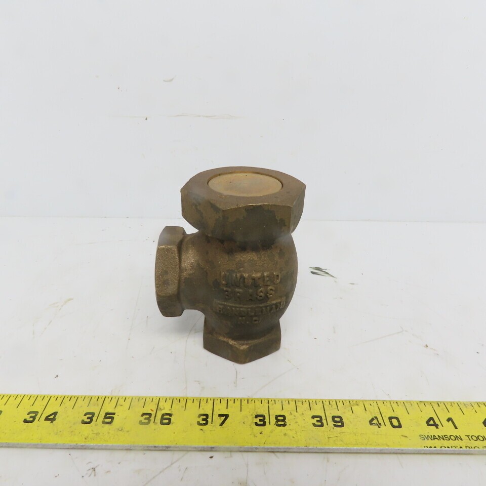 United Brass 1″ FNPT Brass Atmospheric Vacuum Breaker