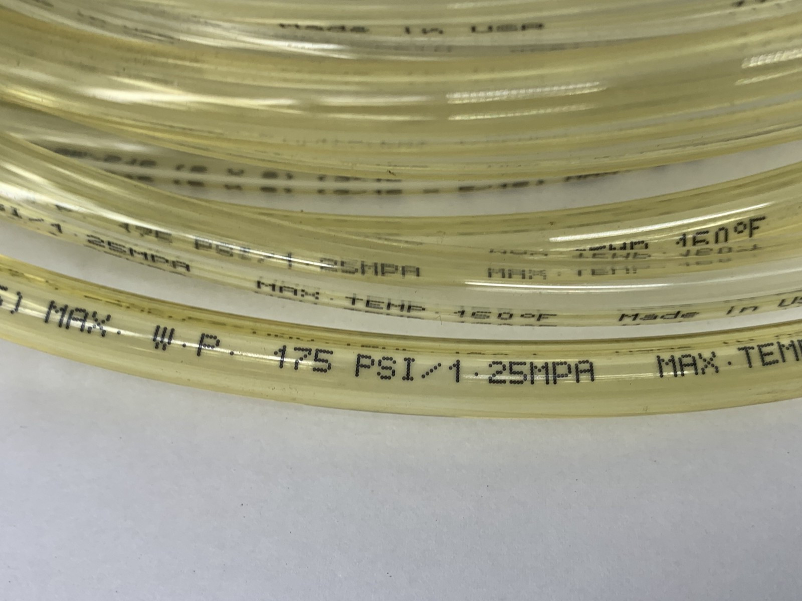 ATP 111513 Surethane Polyurethane Plastic Tubing PUR 8m OD x 3/16″ ID 100 feet