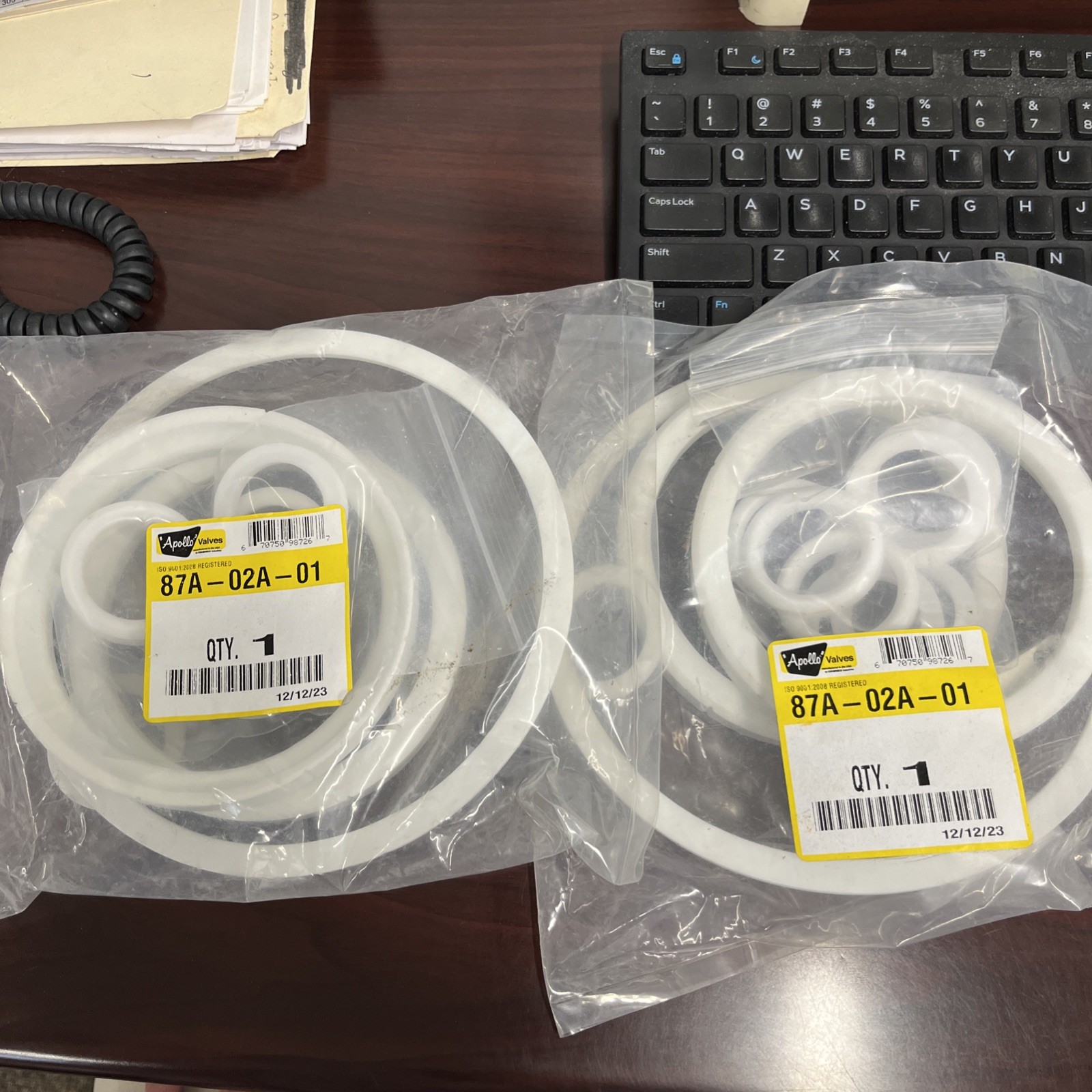 Apollo 87A02A01, Seal Service Repair Kit 87A/87B/88A/88B 4 in Full Port, 6″ STD