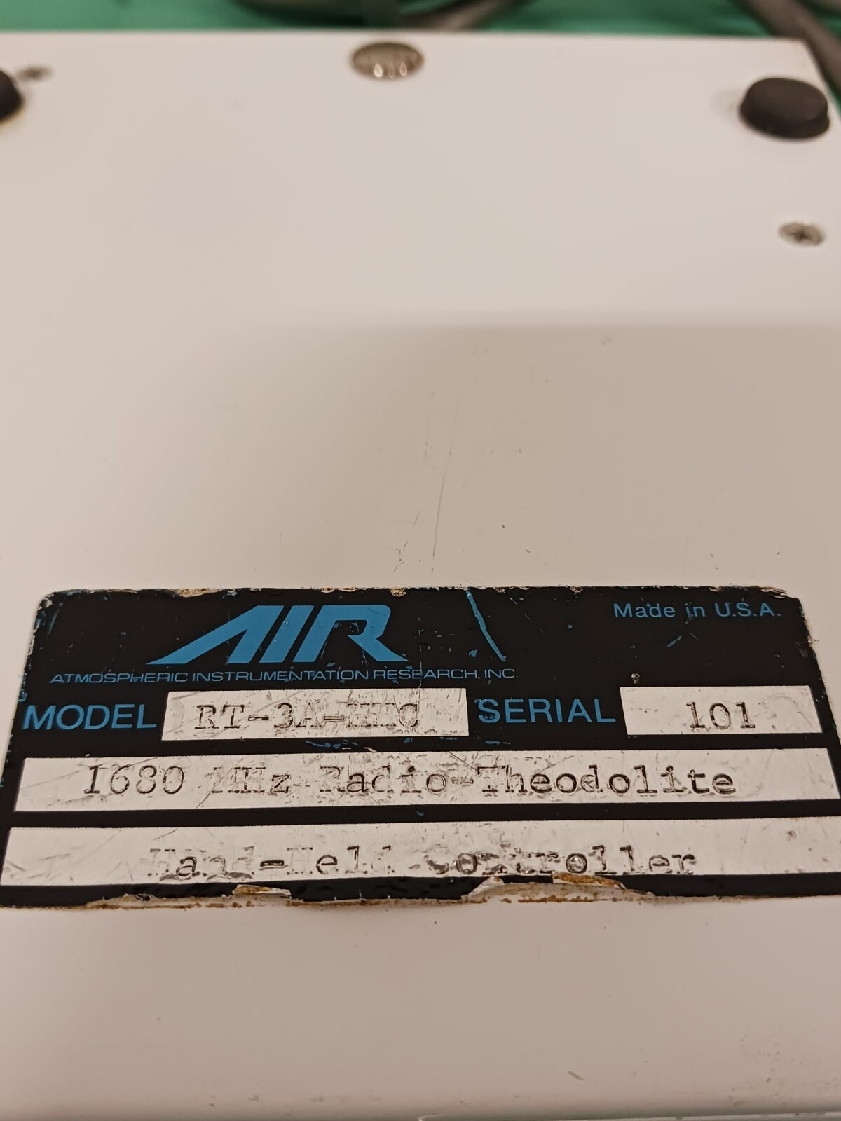 AIR Atmospheric Instrumentation Research Inc. Hand-Held Controller