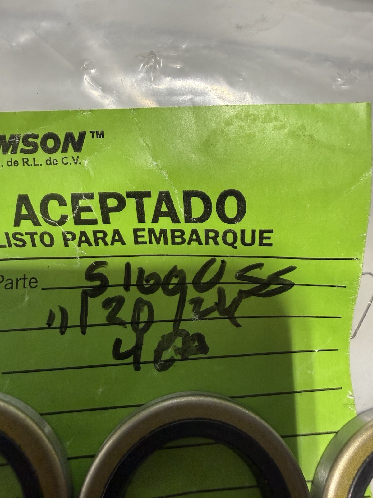 *4 QTY* Thomson S1000SS Oil Seal 1″ Closed *NEW*