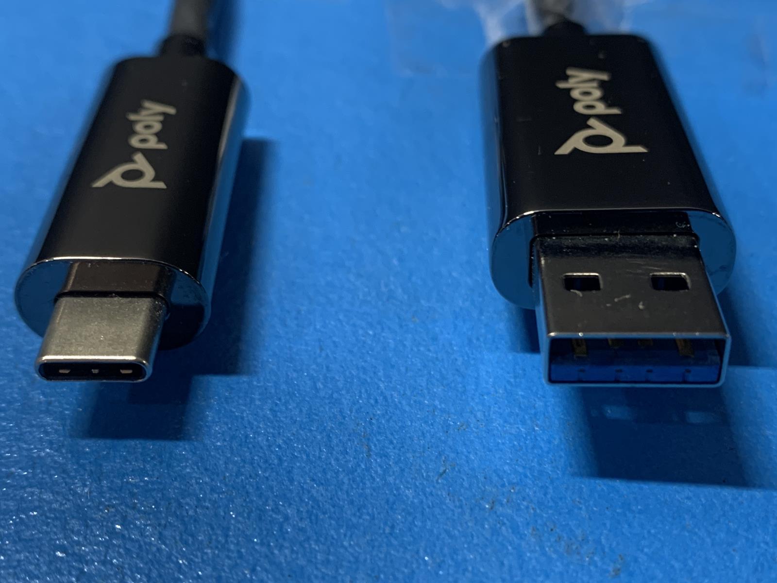 Poly 2457-30757-110 / 875H1AA Optical Cable / USB 3.1 / Type A To Type C / 10M