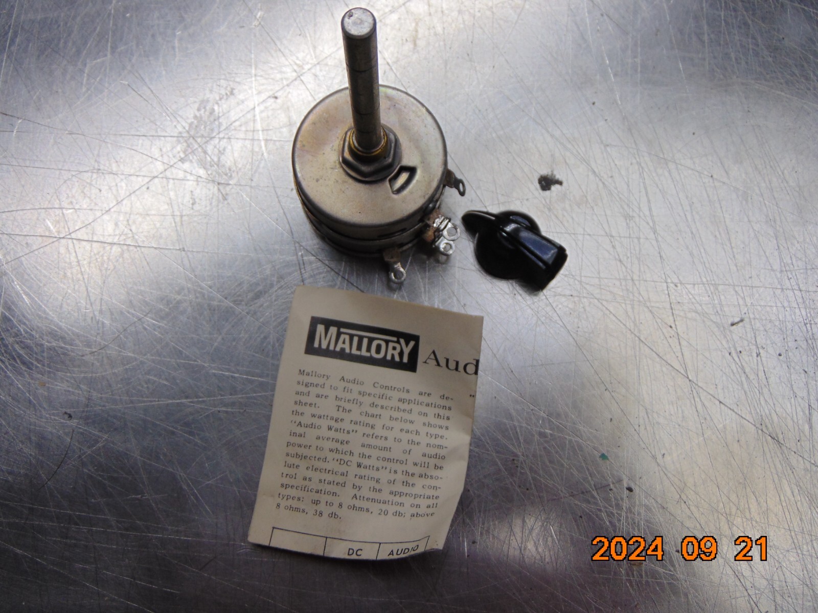 MALLORY L200 R11 AUDIO CONTROL