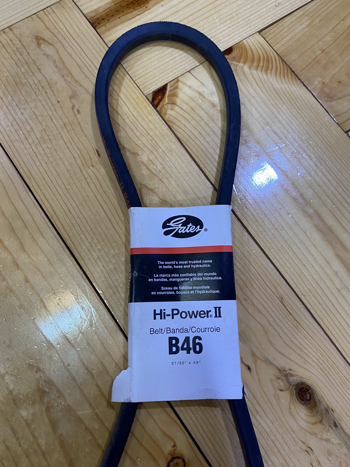 Gates B46 Hi-Power V-Belt 2-1/32″ X 49″ New