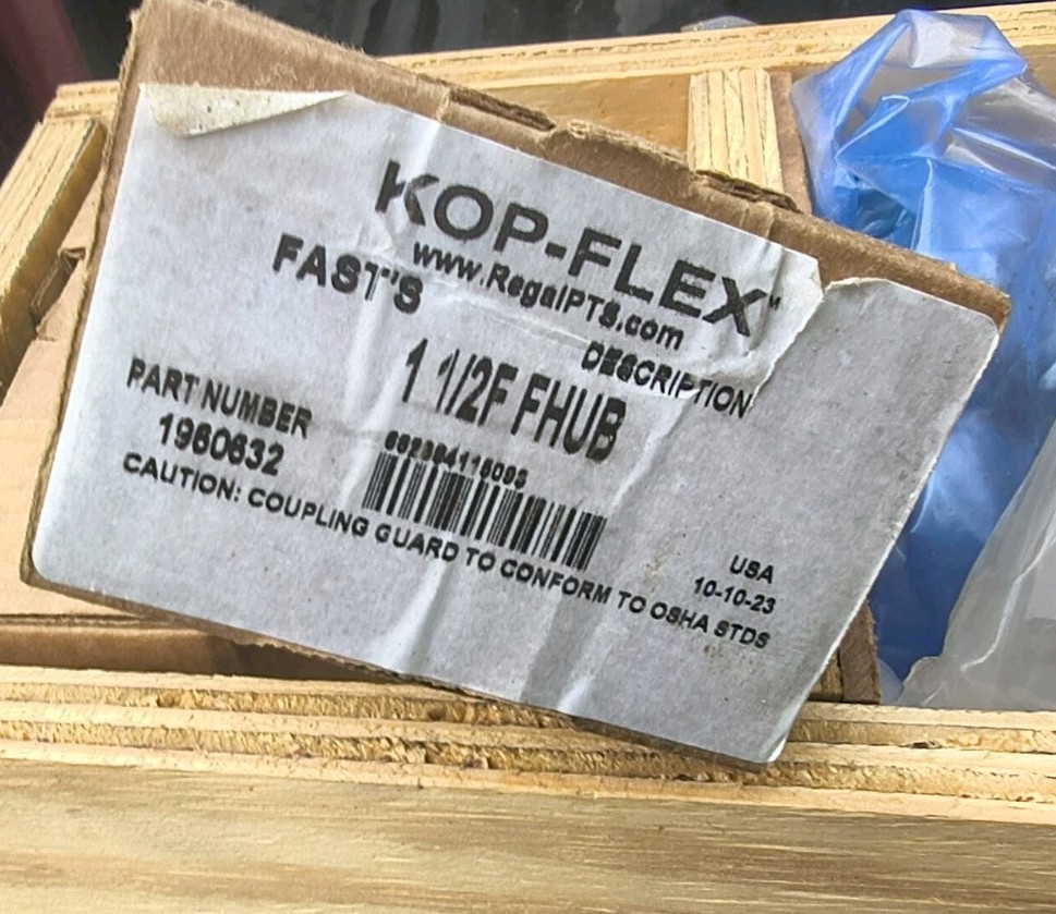Kop-Flex 1.5 FBPL Spacer Coupling Kit 27991573-01 1960640 1960632 New NOS