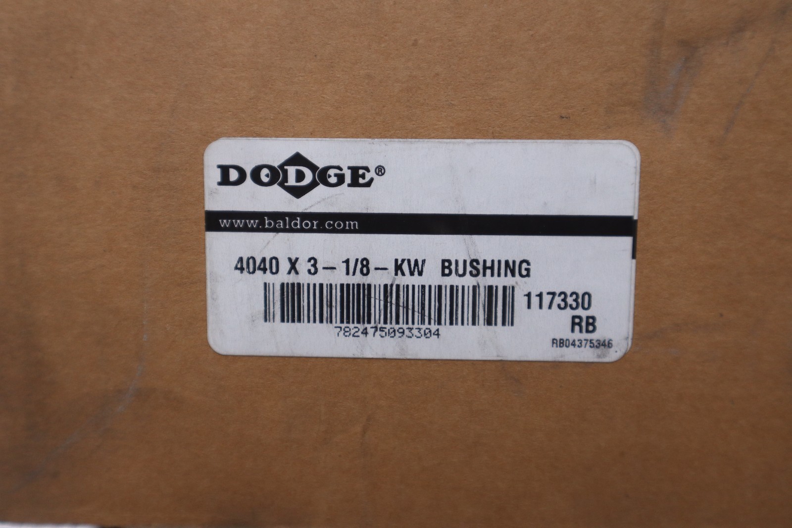 DODGE 117330 4040X3-1/8KW – NEW IN BOX – STOCK K-2983CC