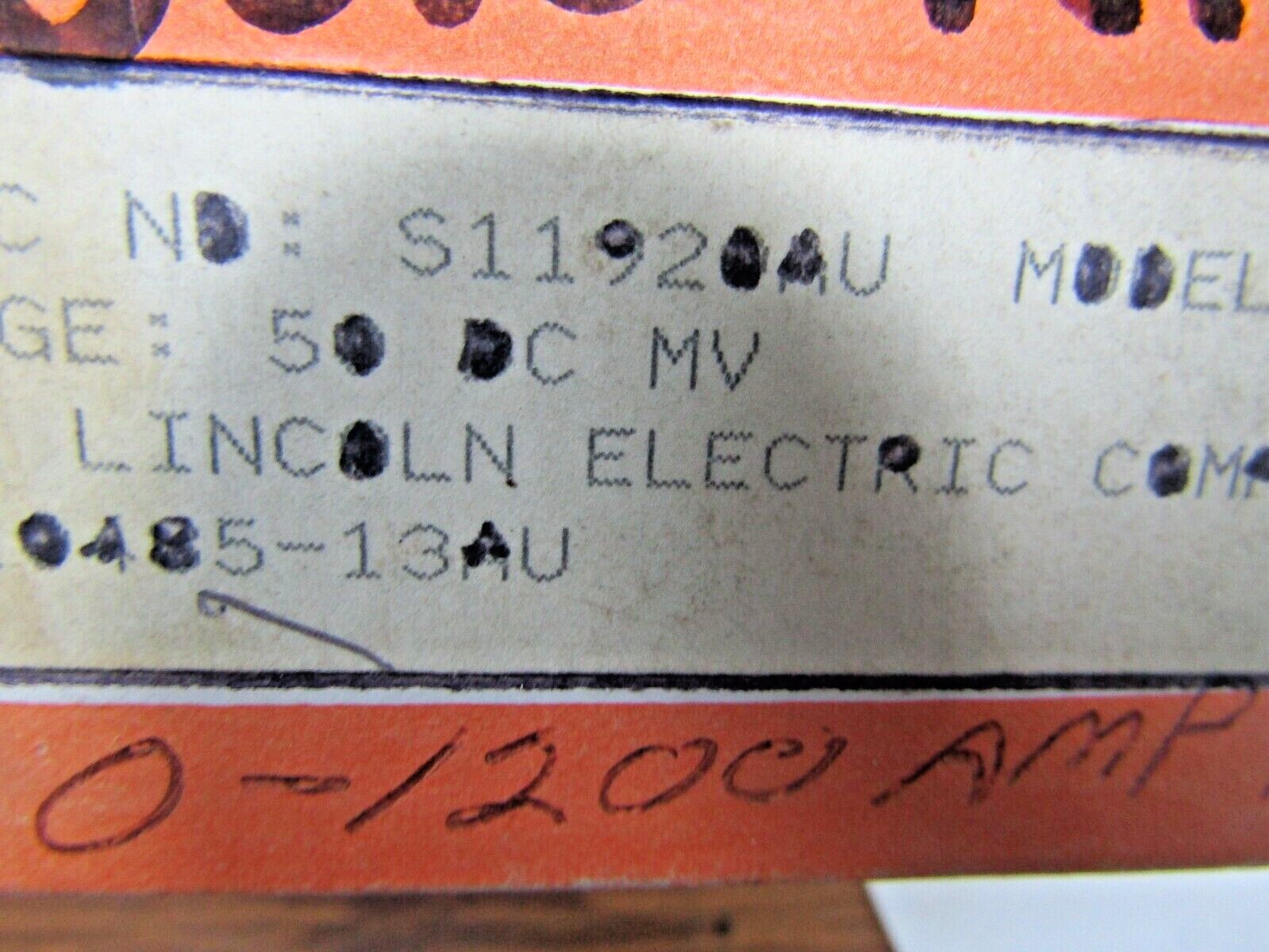 ✌ NEW SIMPSON PANEL METER S11920AU 50 DC MV MODEL 27A 2.5″ FACE 0-1200 AMPS DC