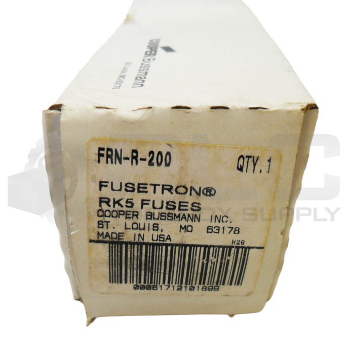 SEALED NEW BUSSMANN FRN-R-200 FUSE 200A *READ*