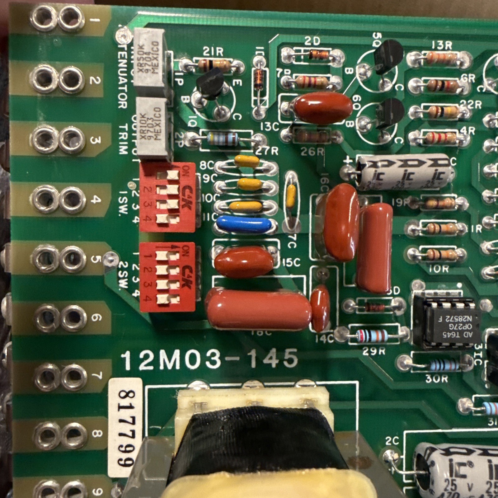 Fenner Contrex 12M03-145 Voltage Converter Control Board NIB NOS 8100-0558 Rev B