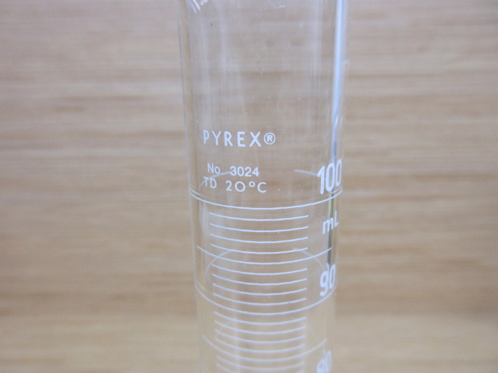Pyrex 3024-100 Corning Cylinder 3024