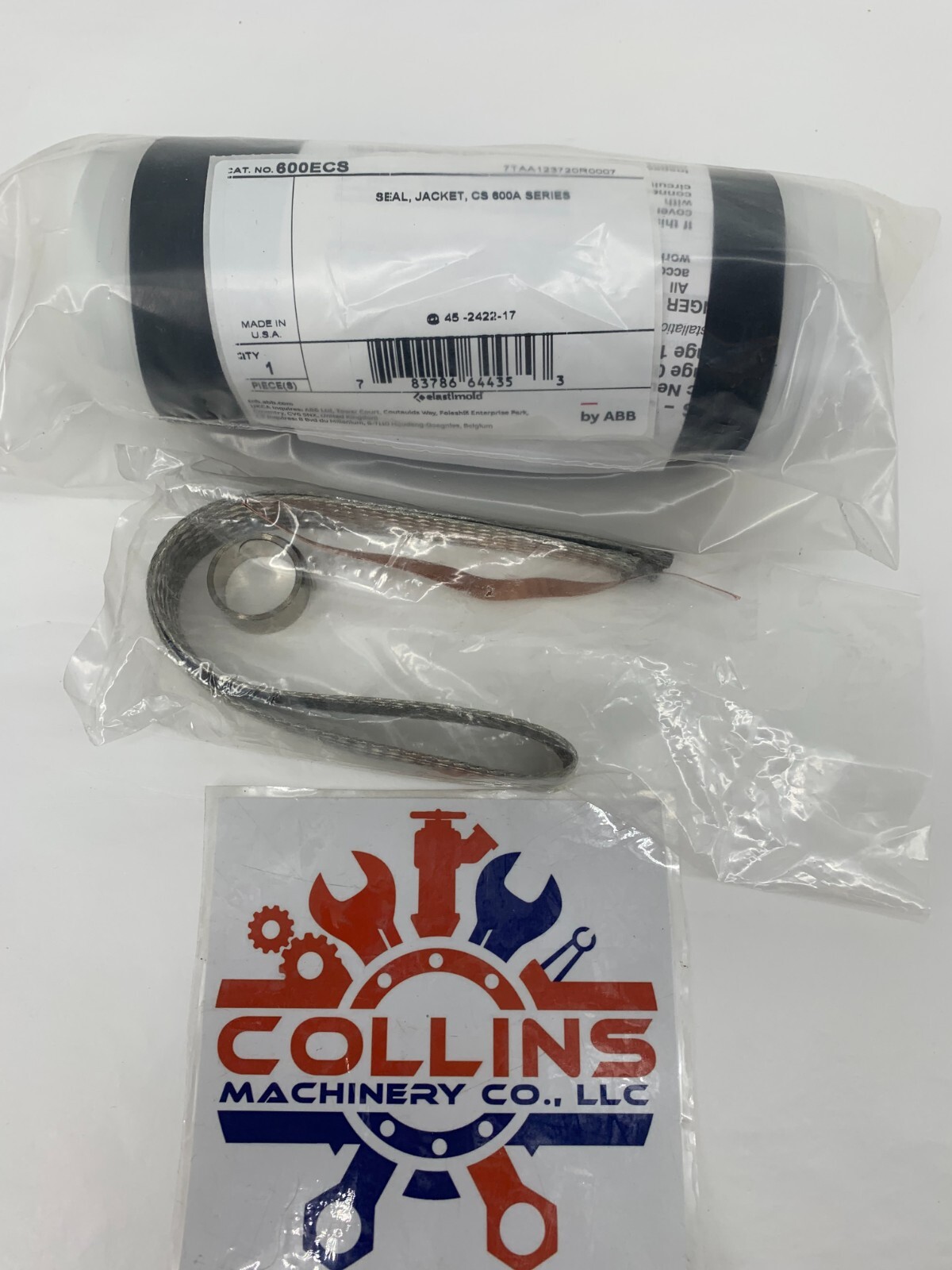 Elastimold 600ECS-G3 600A Cold-Shrinkable Seal w/Copper Braid