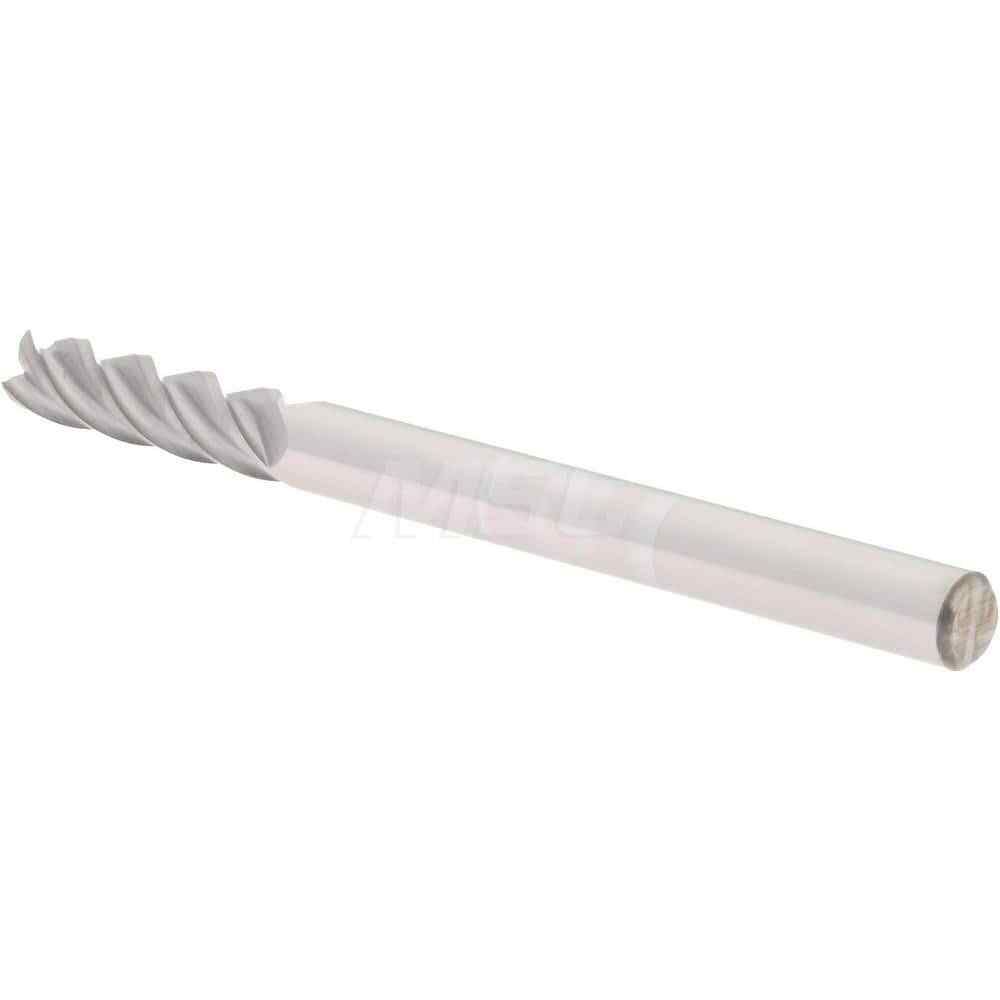 Accupro 12182403 Solid Carbide Square End Mill 0.1575″ Dia, 0.5512″ LOC, 4 Flute