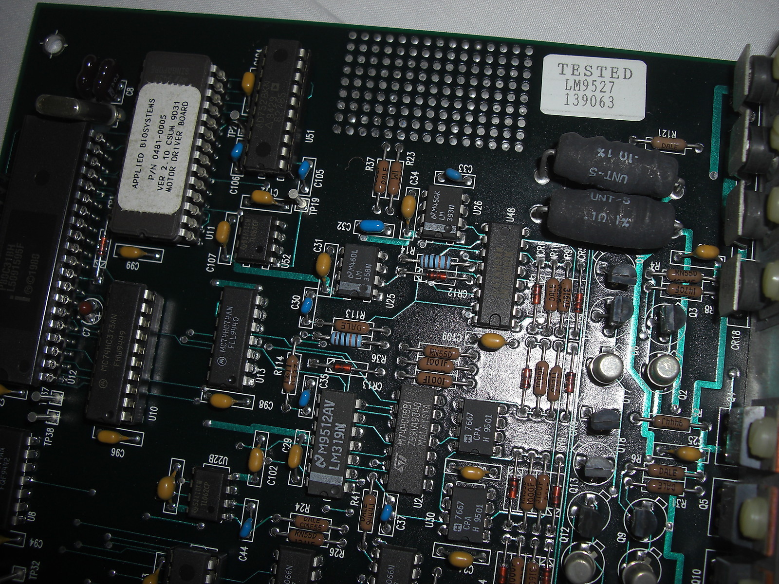 Applied Biosystems 0501-0008A 0500-0037 rev F