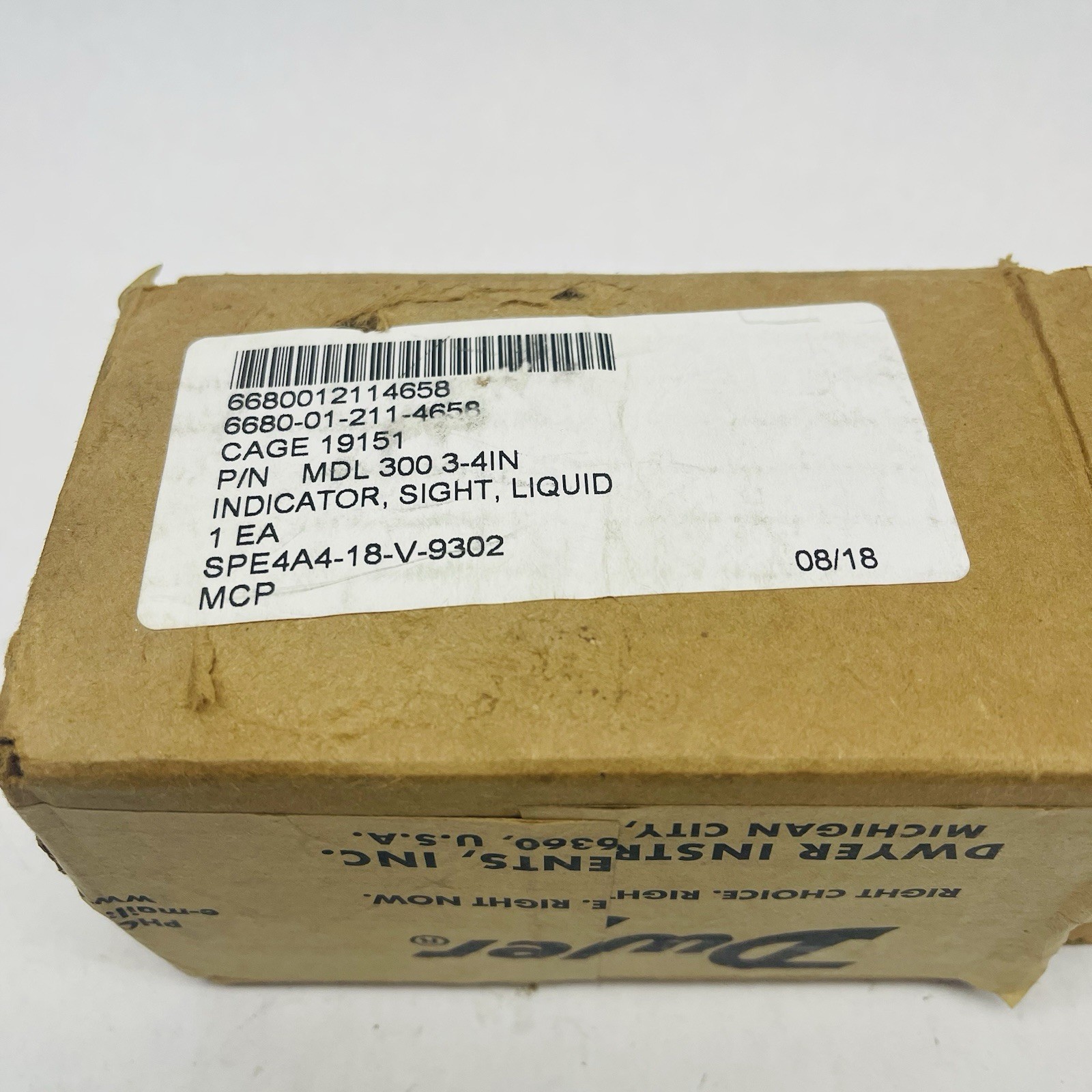 W.E. ANDERSON SFI-300-3/4 FLOW INDICATOR