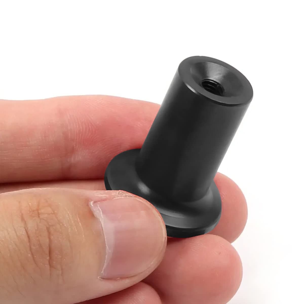AICEL Turn Knob Drift Button, 2 Pcs E-Brake Handle 0.4*0.3*0.2in, Black