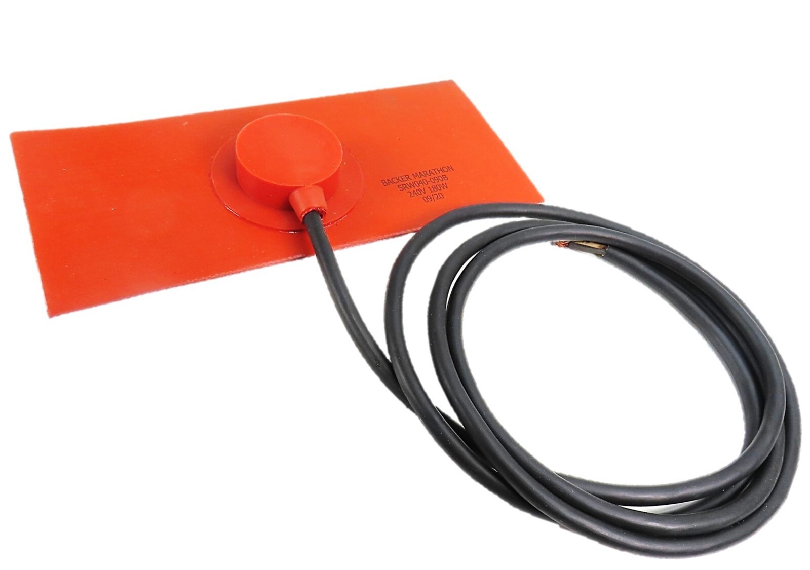 Backer Marathon SRW040-090B Silicone Rubber Heater 240V 180W NEW NO BOX