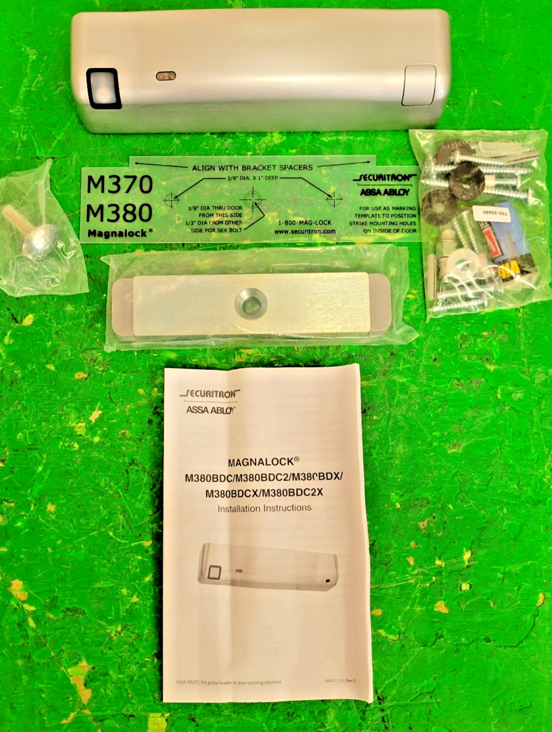 5️⃣ SECURITRON M380BDX HIGH SECURITY MAGNALOCK PESSCO OFFERING 1 G100825-3-17 🗽