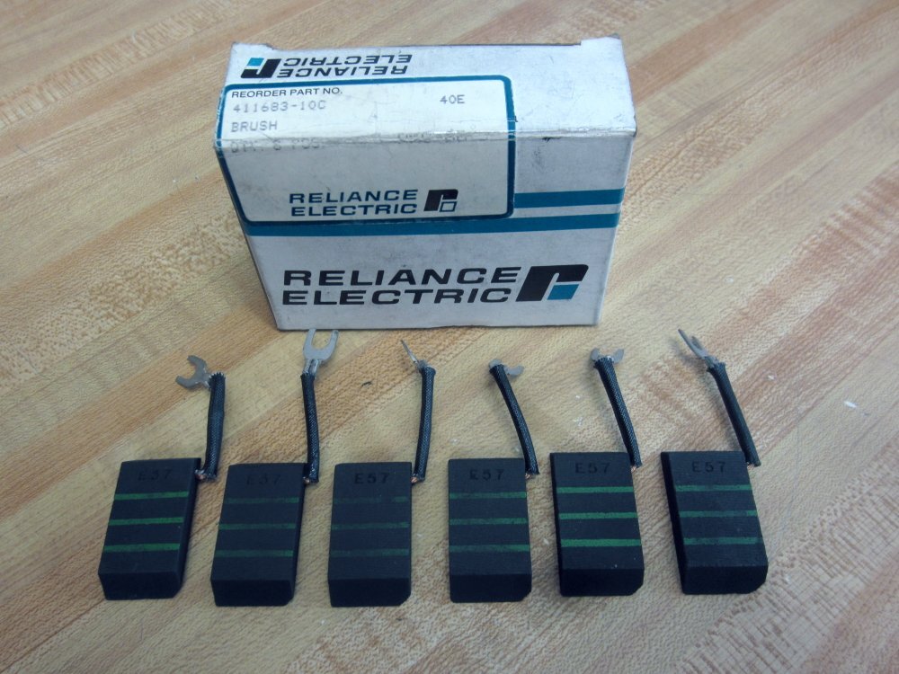 ABB Baldor Reliance 411683-10C Carbon Brush 41168310C (Pack of 6)