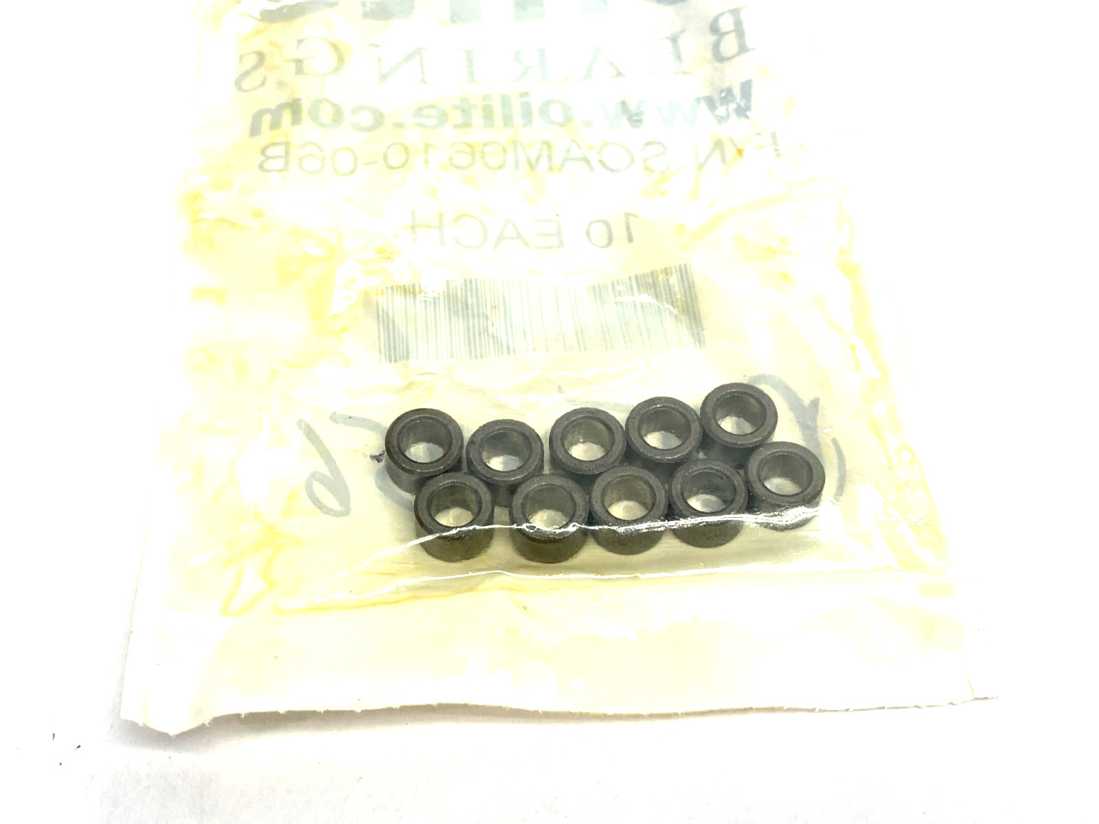 Oilite SOAM0610-06B Super Oilite® M-Series Metric Sleeve Bearing PKG OF 10