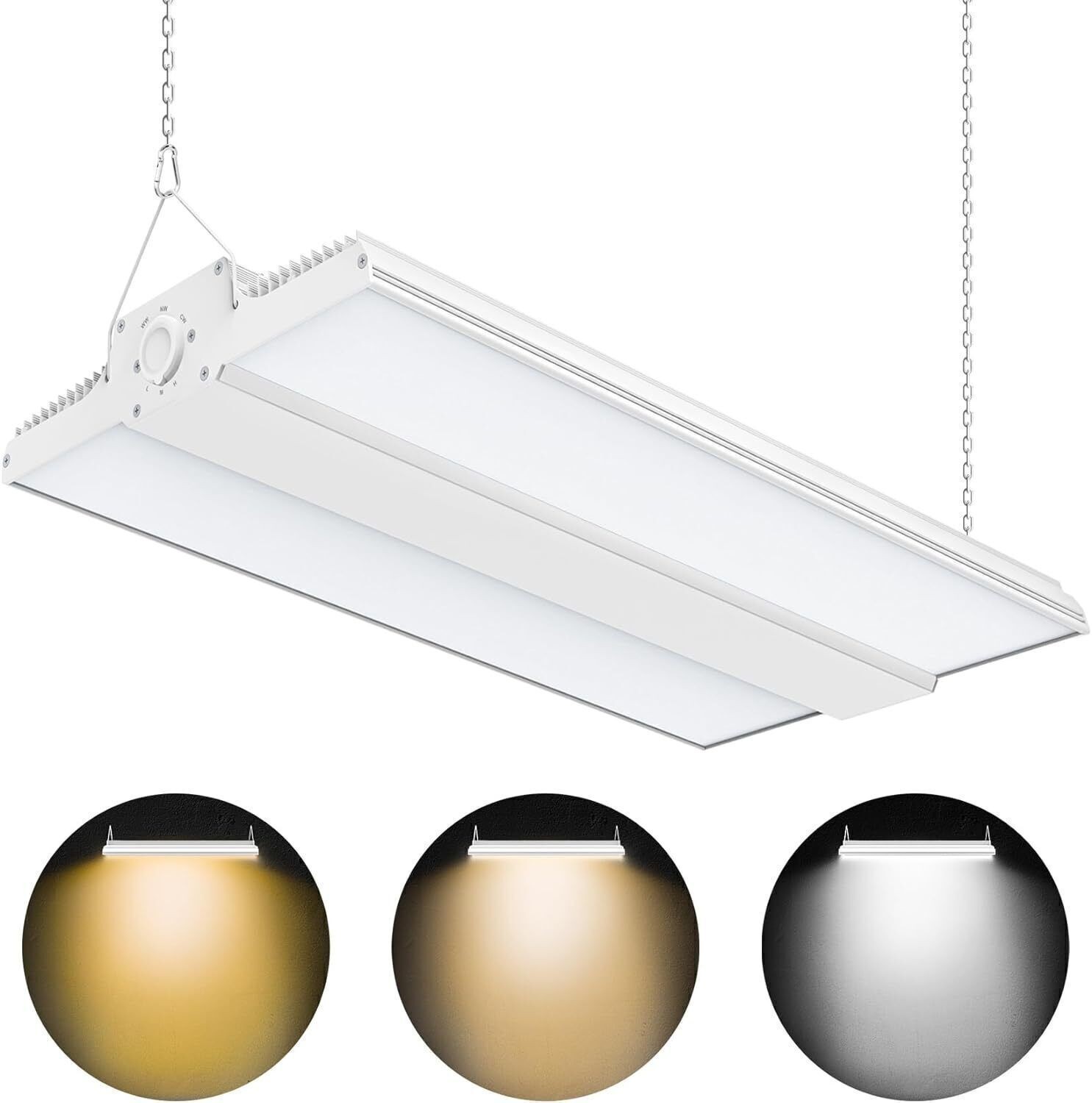 400Watt LED Linear High Bay Light Warehouse Shop Lighting Adjustable 4500K~5700K
