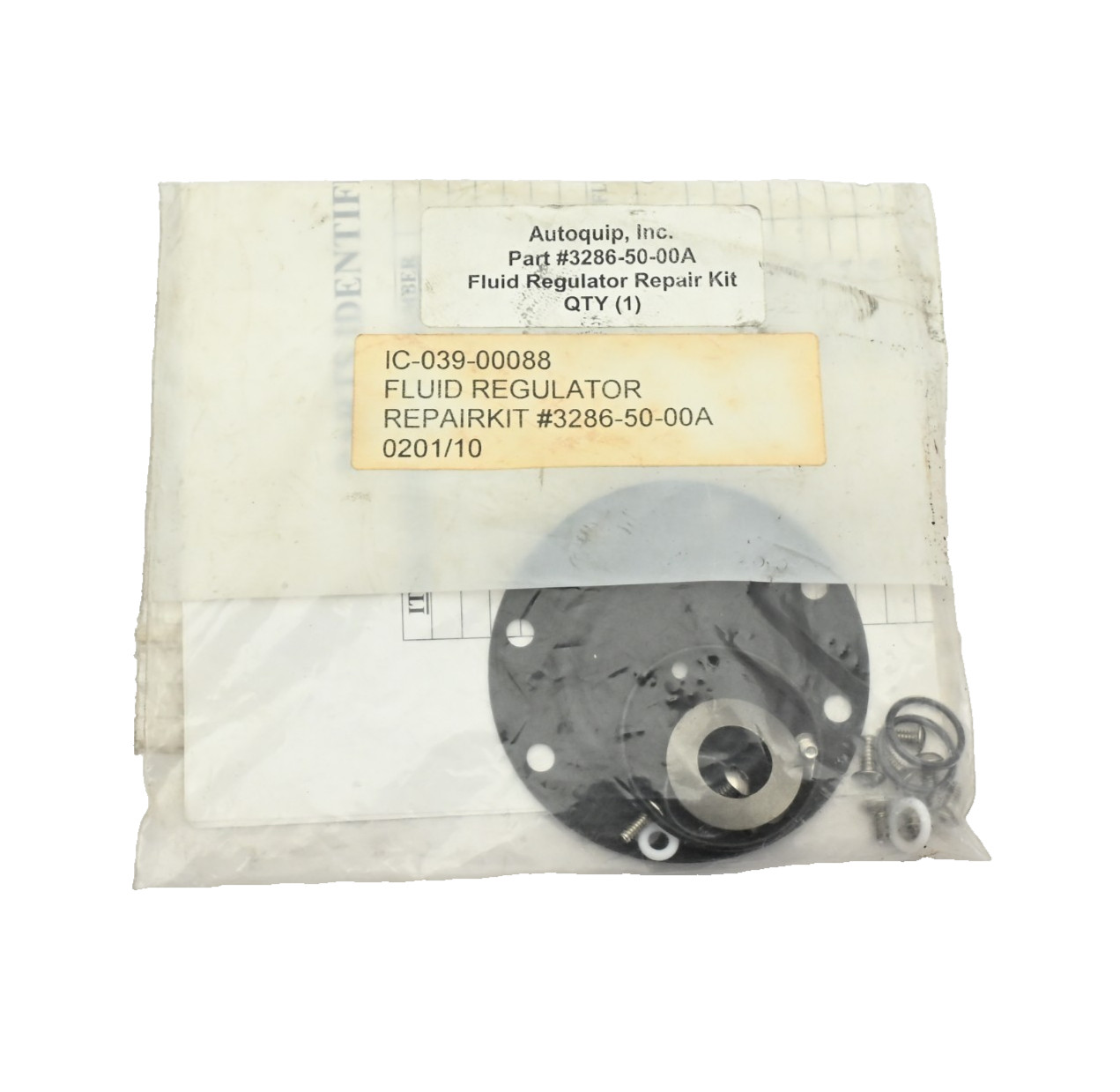 Autoquip Fluid Regulator Repair Kit #3286-50-00A for Model J Regulator