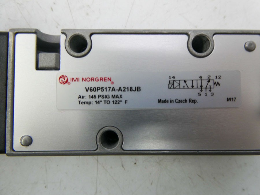 IMI NORGREN V60P517A-A218JB 145PSI NSMP