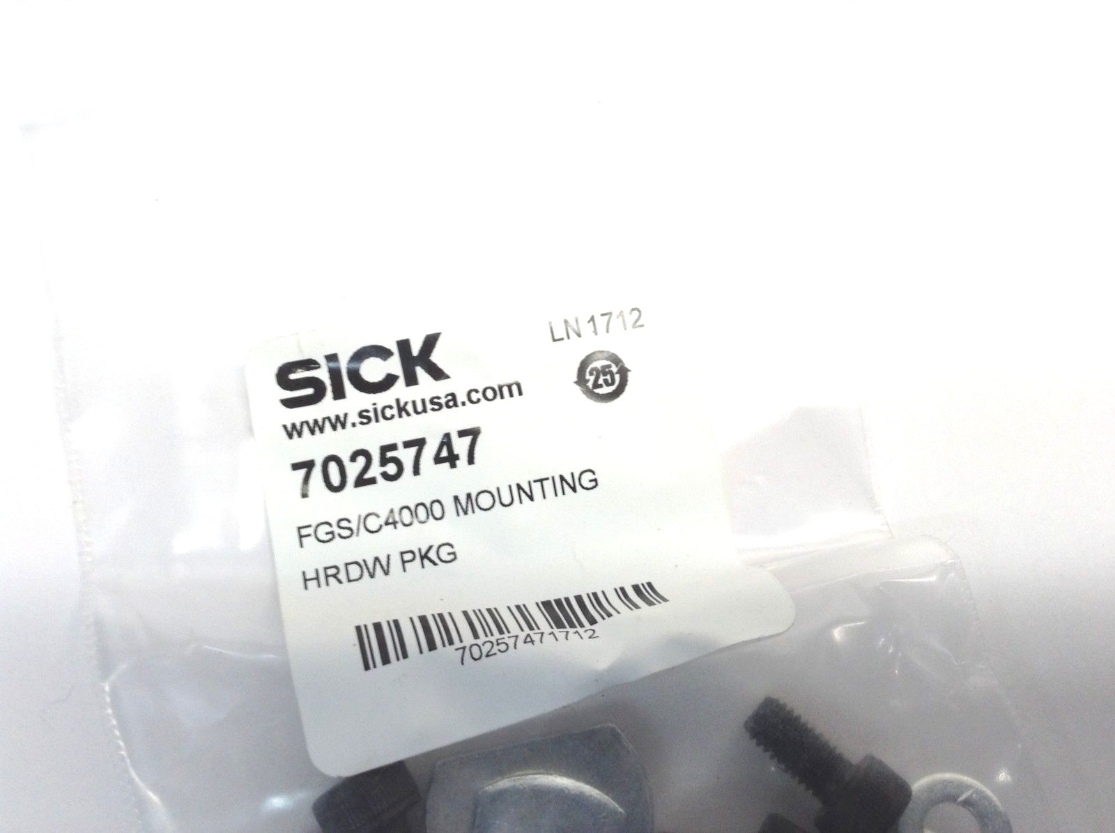 Sick 7025747 FGS/C4000 Mounting Hardware Package