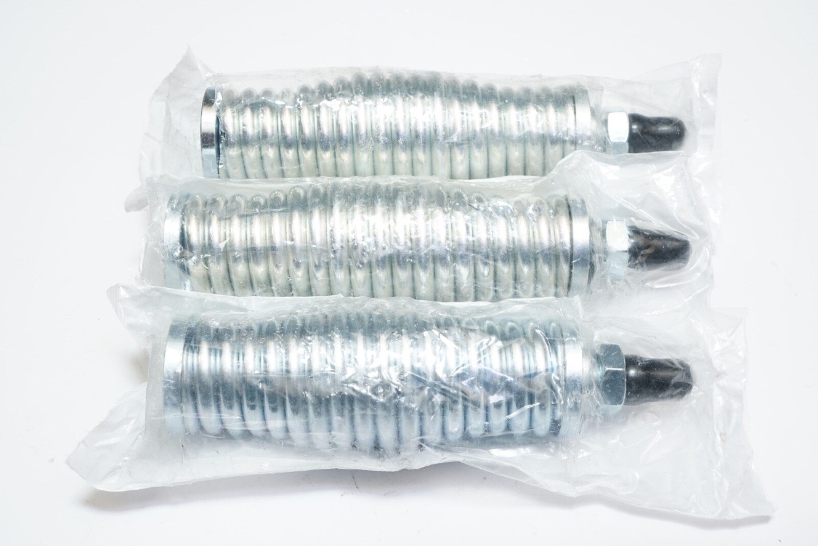 New Lot of 3 Checkers Warning Whip Spring Mount FS7006 Screw Base for 3′-8′ Flag