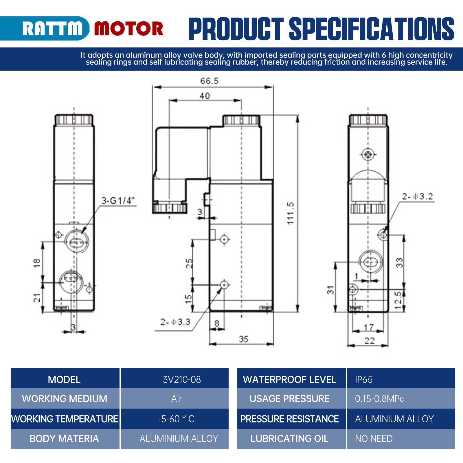 【US】Milling Machine Cooling Spray Pump Mist Sprayer Coolant System YS-BPV-3000