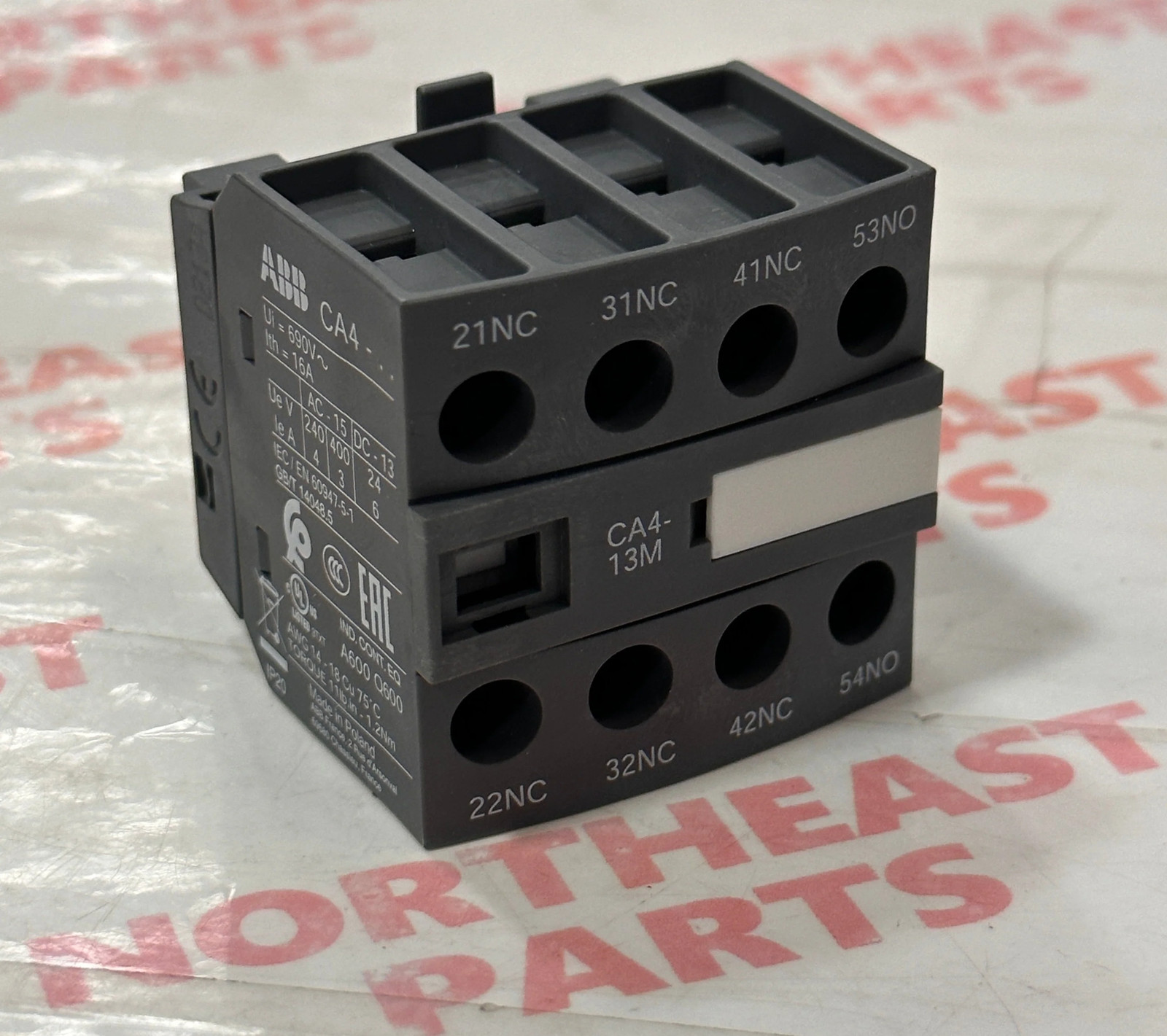 ABB Auxiliary Contact CA4-13M