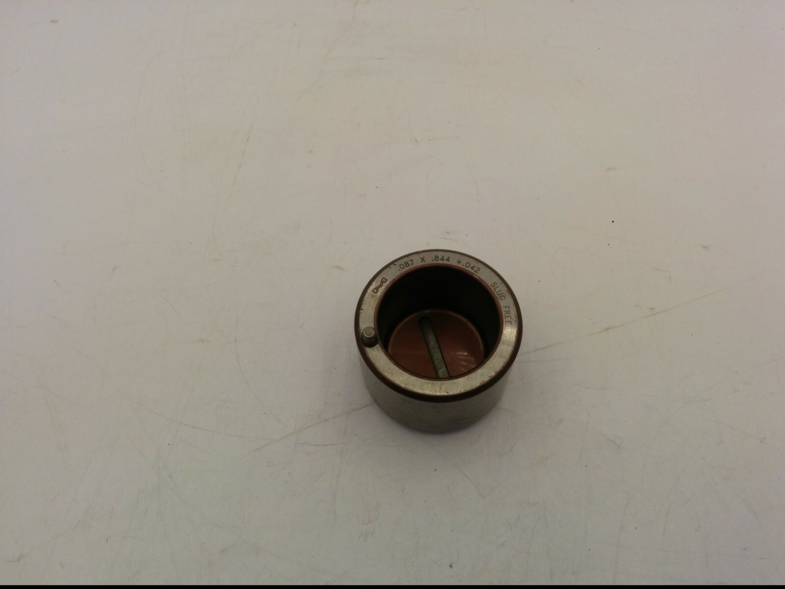 MATE PRECISION TOOLING SLUG FREE PUNCH PRESS DIE, .087 x .844 +.042, NNB