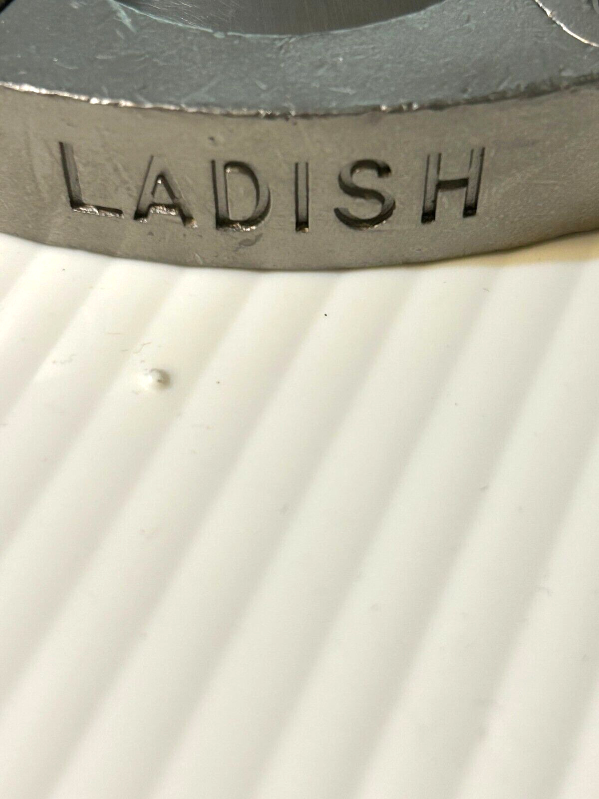 LADISH 3-1/4″ x 3″ (Approx) Ladish Stainless S/S Sanitary Flange Clamp with Cap.