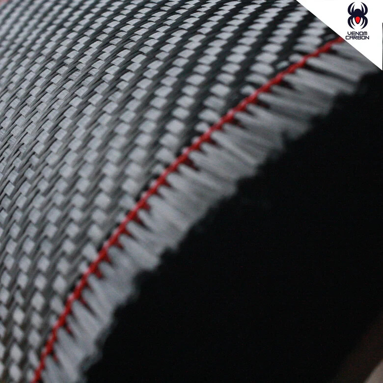 5 yards 50″ Carbon Fiber Fabric Cloth 2×2 Twill Weave (3k, 6oz, 50″ x 180″)