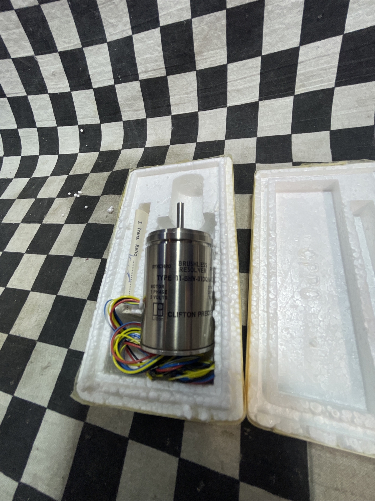 CLIFTON PRECISION 11-BHW-01DQ/A002, 11BHW01DQA002, BRUSHLESS VECTOR RESOLVER